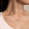 Om Diamond Pendant (Without Chain)