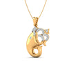 Ganeshaya diamond pendant (Without Chain)