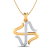 Swastika Diamond Pendant (Without Chain)