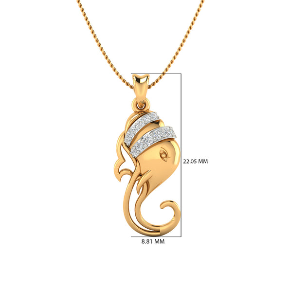Mangalmurti Deva Pendant (Without Chain)
