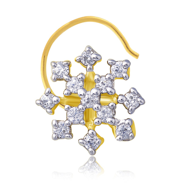 Queen's Diamond Nose Pin